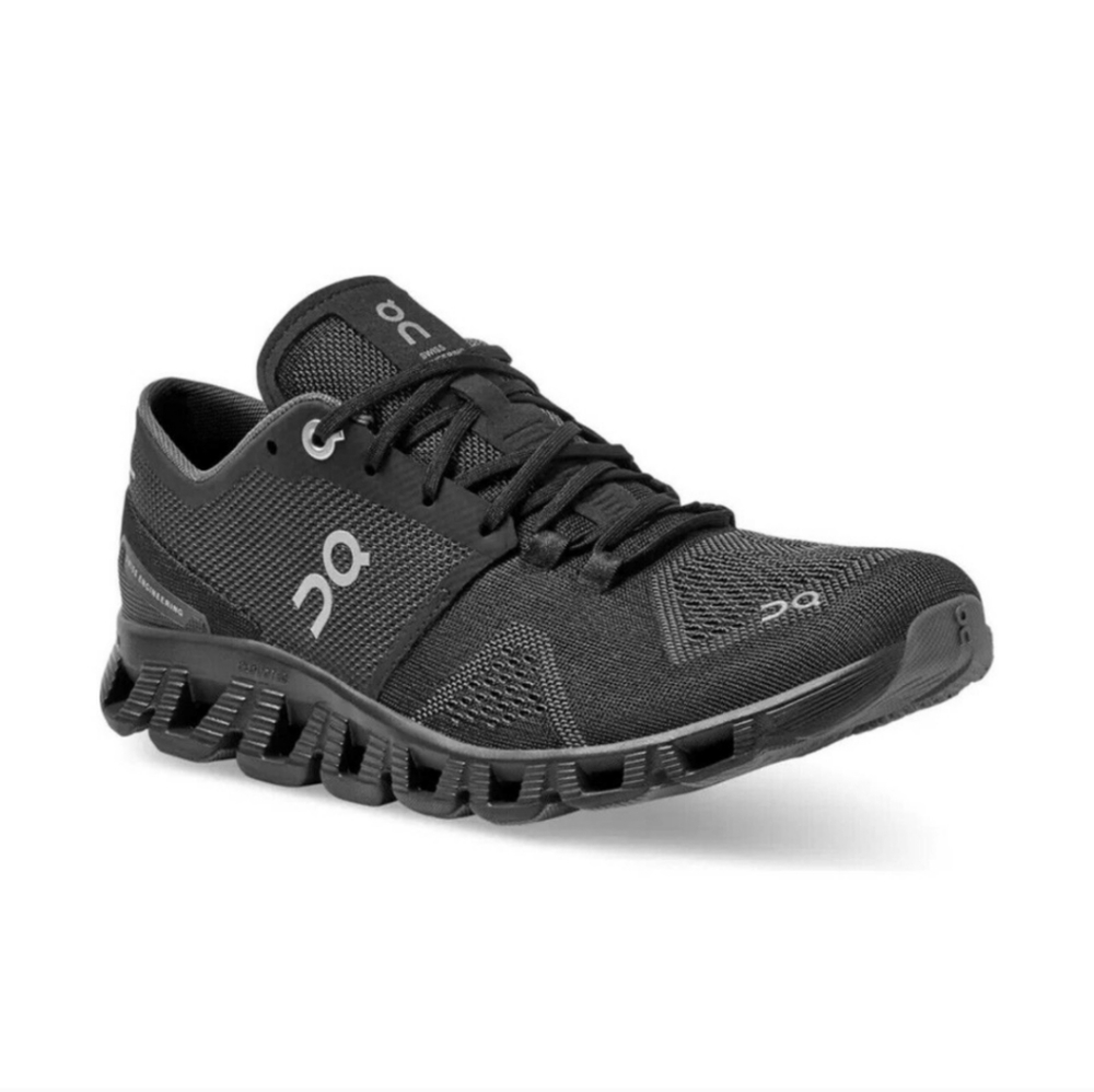 LIKE NEW ON RUNNING Cloud X Women’s Training Shoes Black / Asphalt SZ 9 LIKE NEW